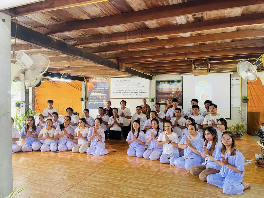 กิจกรรมโครงการอบรมเสริมสร้างคุณธรรมและจริยธรรมตามพระพุทธวจน